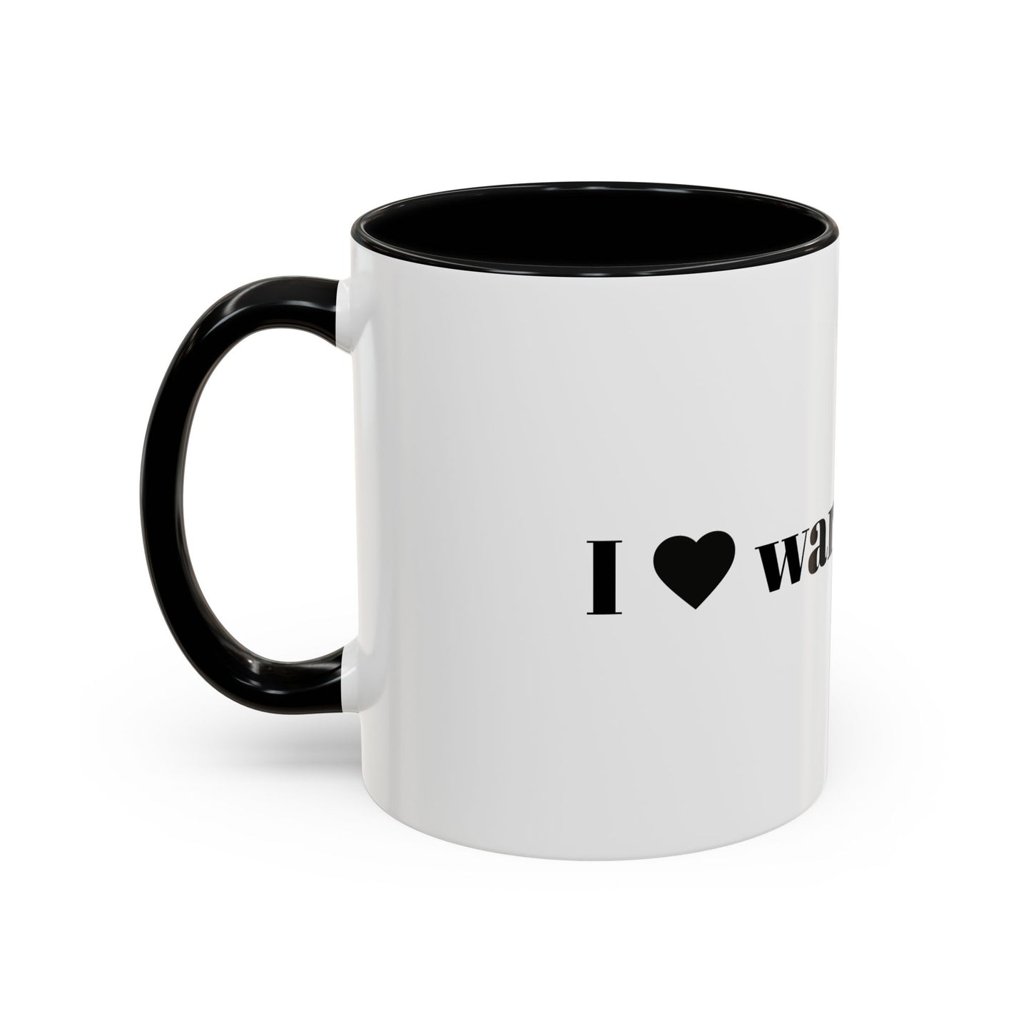 I Love Warm Drinks Coffee Mug — Cozy Beverage Lover Accent Mug