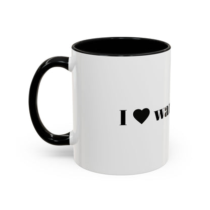 I Love Warm Drinks Coffee Mug — Cozy Beverage Lover Accent Mug