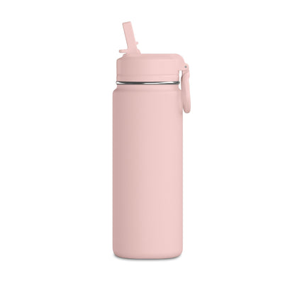 20oz Mini Water Bottle — Compact Hydration Bottle with Straw
