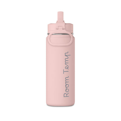 20oz Mini Water Bottle — Compact Hydration Bottle with Straw
