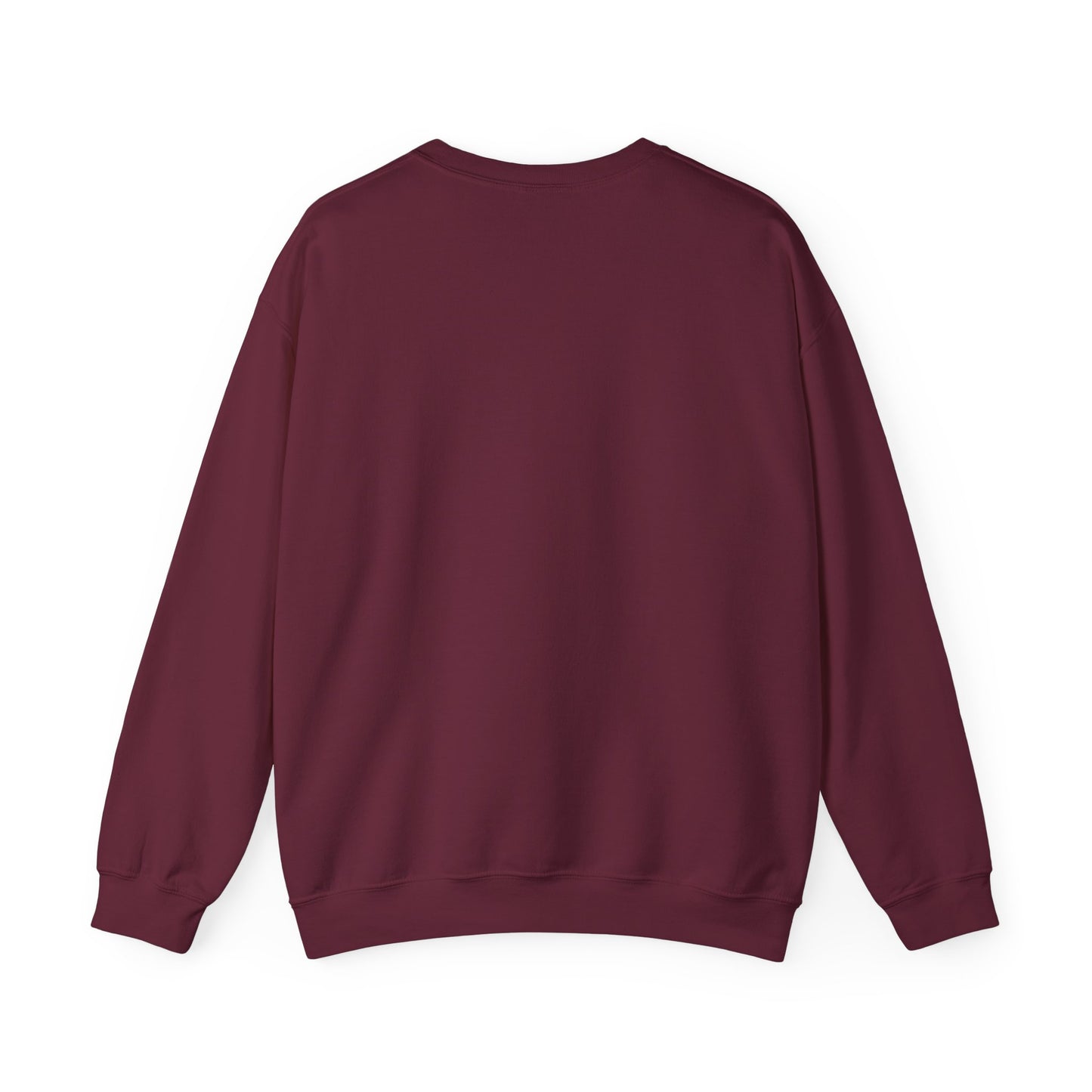 Yin Yang Crewneck Sweatshirt — Minimal Neutral Balance Graphic