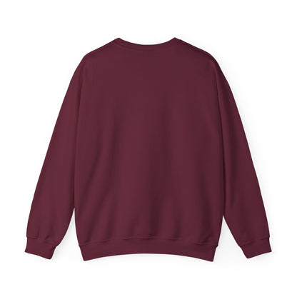Yin Yang Crewneck Sweatshirt — Minimal Neutral Balance Graphic