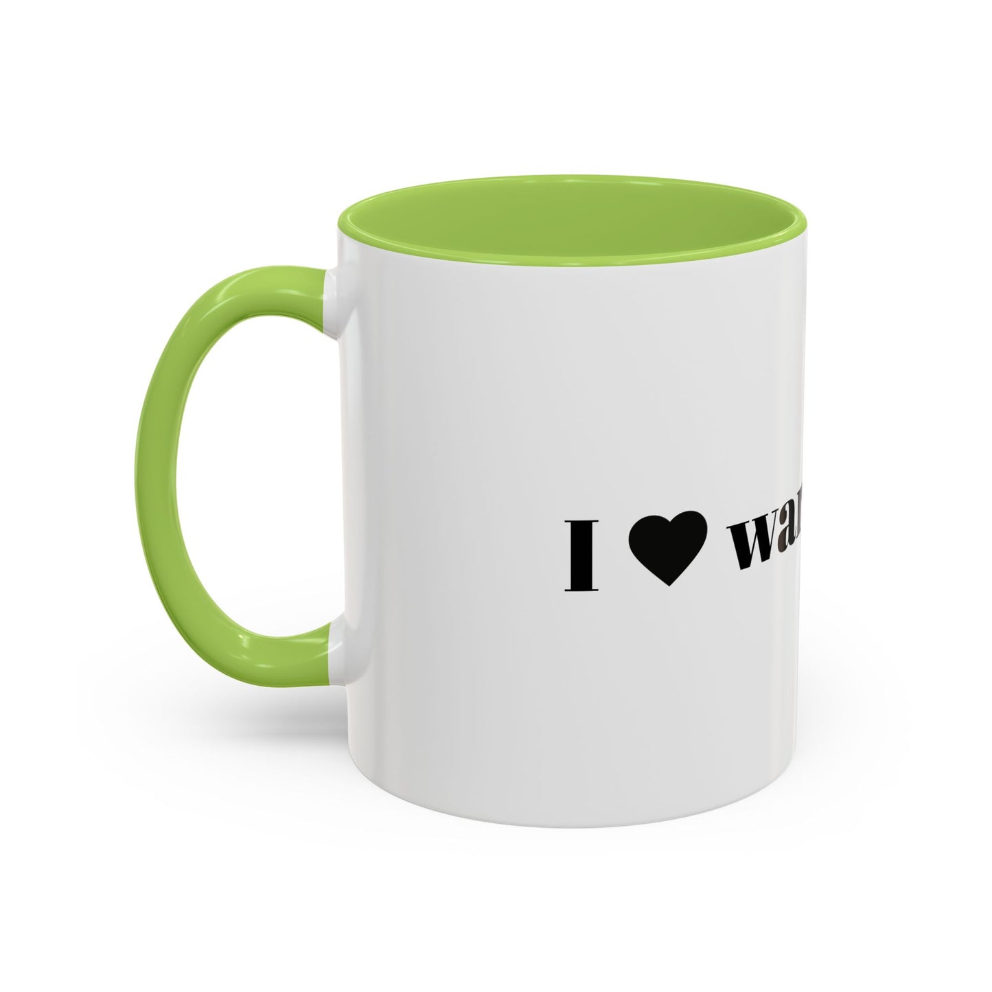 I Love Warm Drinks Coffee Mug — Cozy Beverage Lover Accent Mug