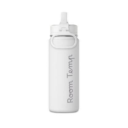 20oz Mini Water Bottle — Compact Hydration Bottle with Straw