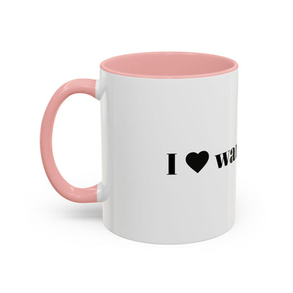 I Love Warm Drinks Coffee Mug — Cozy Beverage Lover Accent Mug