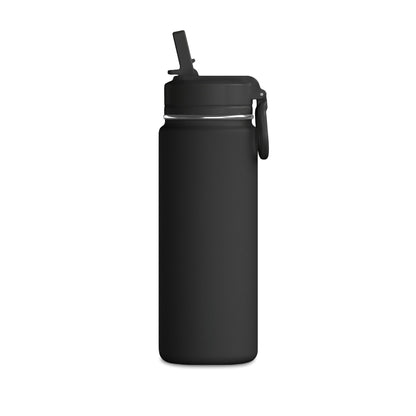 20oz Mini Water Bottle — Compact Hydration Bottle with Straw