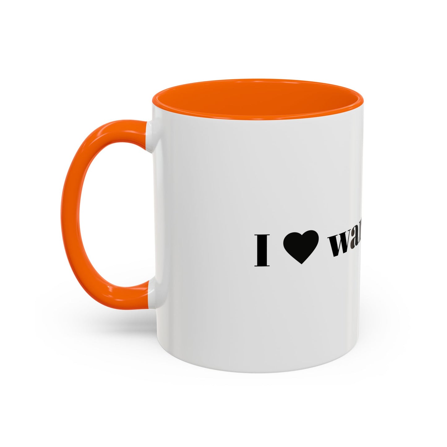 I Love Warm Drinks Coffee Mug — Cozy Beverage Lover Accent Mug