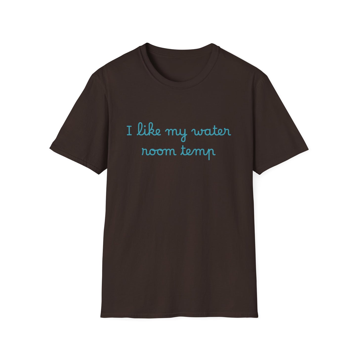 I Like My Water Room Temp T-Shirt — Casual Cozy Graphic Tee
