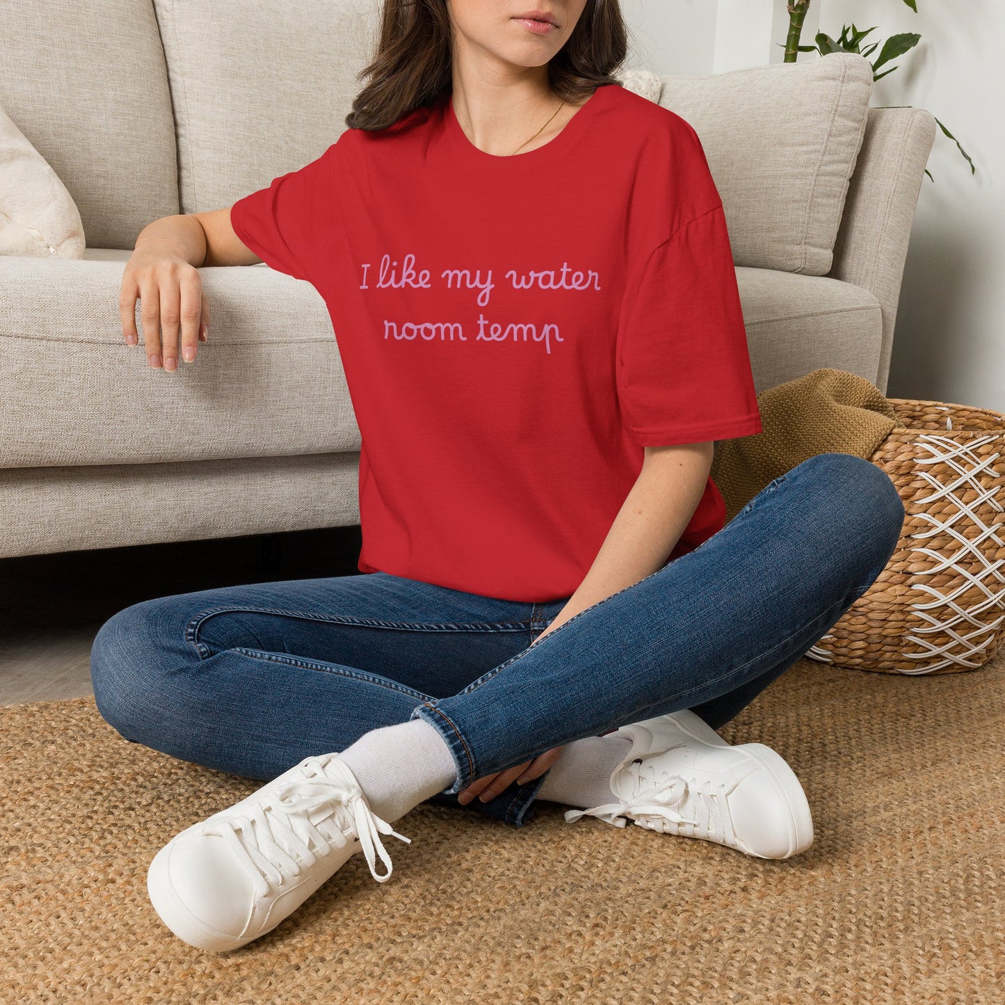 I Like My Water Room Temp T-Shirt — Casual Cozy Graphic Tee