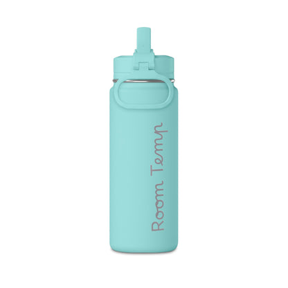 20oz Mini Water Bottle — Compact Hydration Bottle with Straw